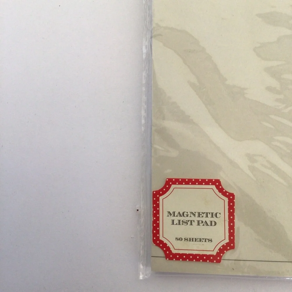 TARGET MONOGRAM B MAGNETIC NOTE PAD NWT